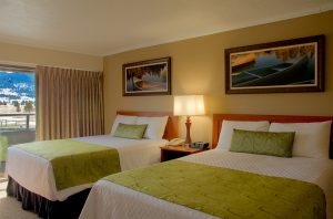 Gregson Suite Master Bedroom at Fairmont Hot Springs Resort