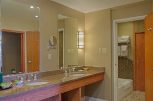 Gregson Suite Bathroom at Fairmont Hot Springs Resort